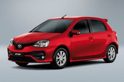 Un Toyota Etios 2018