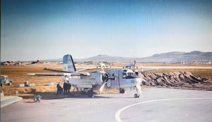 Un Tracker argentino en Malvinas