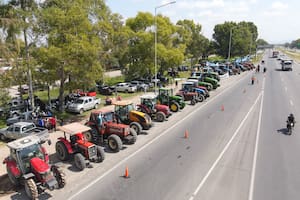 Un tractorazo en Córdoba