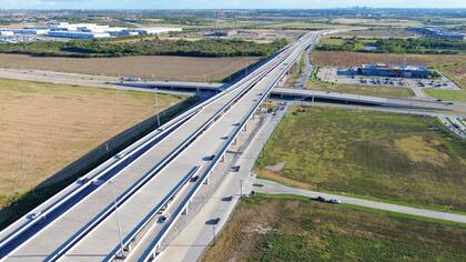 Un tramo de la ruta donde ocurrió el incidente