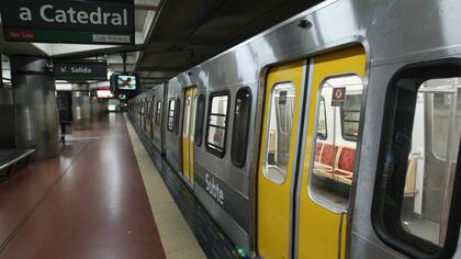 Un tren arrolló a un pasajero en la estación Callao
