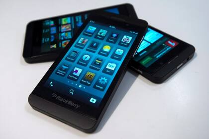 Un trío de BlackBerry Z10