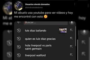 Compartió el historial de YouTube de su abuelo y dejó mudos a sus seguidores