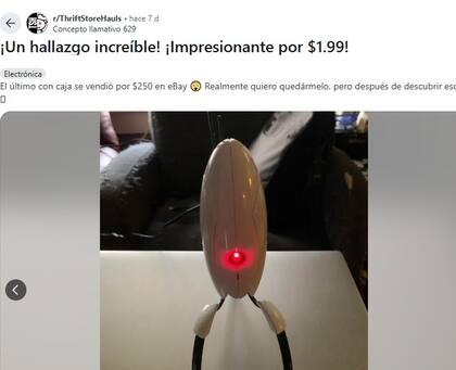 Un usuario de Reddit detalló como encontró este objeto