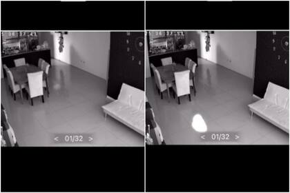 Un usuario de TikTok mostró un momento espeluznante que vivió en el living de su casa
