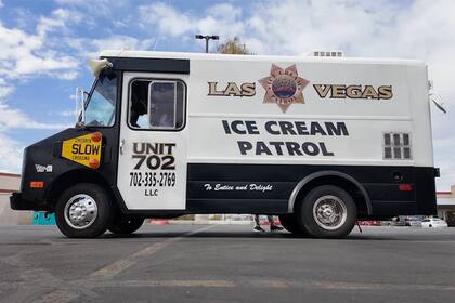 Un vehículo de helados causó temor en Las Vegas tras ser confundido con una camioneta del ICE