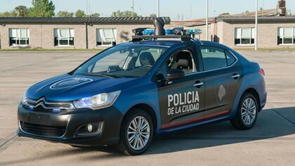Un vehículo de la nueva Policía de la Ciudad
