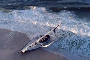 Se revela el misterio del “barco fantasma” que apareció en una playa de Florida