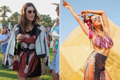 Un vestido "stonero" para Coachella, o un look tipo sirena, para Burning Man