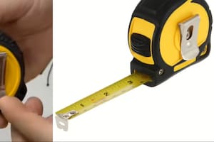 ¿Para qué sirve el gancho metálico de la cinta métrica? Lo suelen usar incorrectamente