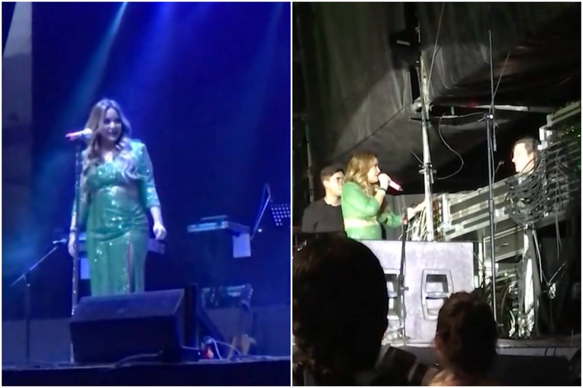 Vídeo: o acesso de raiva de Karina La Princita no meio do show que se tornou viral na rede Vídeo: o acesso de raiva de Karina La Princita no meio do show que se tornou viral na rede