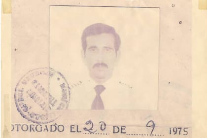 Un viejo documento de Horacio Luis "Yuyo" Barragán