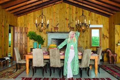 Un vista magnífica del salón comedor