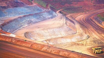 Un vistazo a la mina de hierro de Vale Brucutu cerca de Barão de Cocais en Minas Gerais, que enfrenta muchos desafíos, conforme la actividad minera disminuye