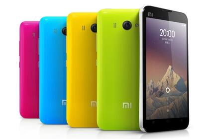 Un Xiaomi mi2S, con Android, chip de 4 núcleos 1,7 GHz y pantalla IPS de 4,3 pulgadas