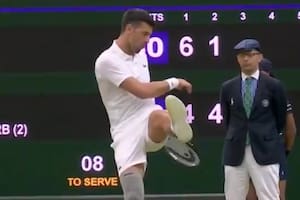 El penal que rugió Wimbledon y festejó Hamilton, la mímica de Djokovic y el "pedido" de Zverev a Guardiola