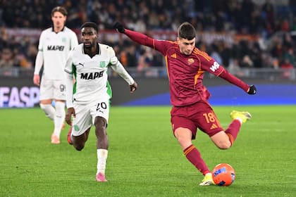 Un zurdazo para resolver el triunfo de Roma