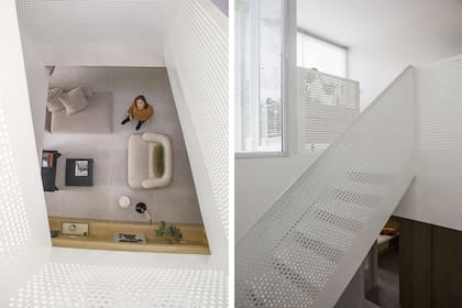 Una alternativa a la chapa plegada que deja pasar la luz