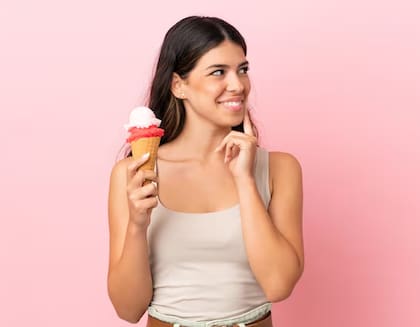 Una alternativa sana al helado es el yogur fermentado