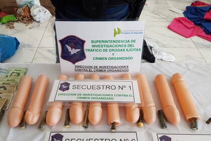 Una banda delictiva transportaba droga en juguetes sexuales