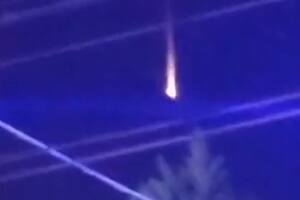 Una “bola de fuego” iluminó el cielo de Chubut y sorprendió a todos