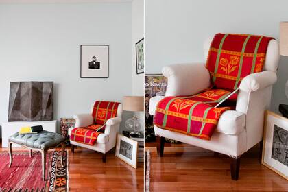 Una buena manta tejida puede cambiar completamente la estética de una sala de estar. Además, se puede cambiar con frecuencia sin invertir demasiado