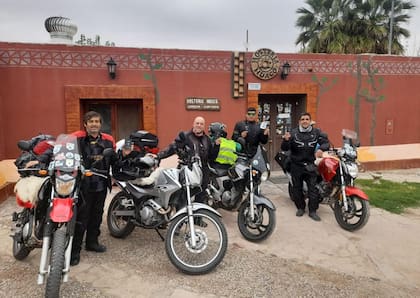 Una buena parte de los que se suman al desafío de Pasaporte Ruta 40 son los viajeros en moto.