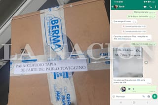 Cómo eran los envíos de dinero que le hacía Toviggino a Tapia
