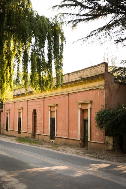 Una callecita de Yacanto.