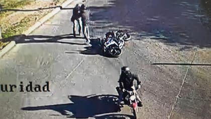 Una cámara de seguridad captó el intento de robo ocurrió en Claypole