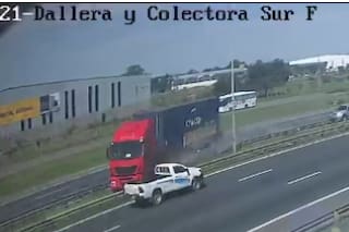 Así fue el choque fatal en la ruta 9 en Campana