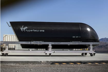 Una cápsula de pasajeros