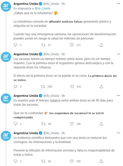 Una captura con el tuit eliminado