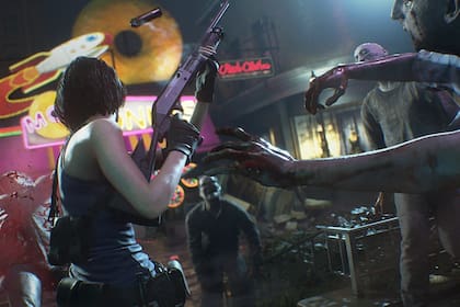 Una captura de la remake de Resident Evil 3 Nemesis