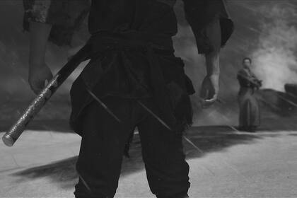 Una captura de pantalla del Ghost of Tsushima, que ya está disponible para la PlayStation 4 y PS4 Pro