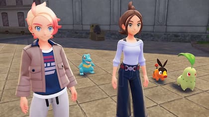 Una captura de pantalla del Pokémon Legends Z-A que estará disponible para las dos versiones de Nintendo Switch desde el 16 de octubre