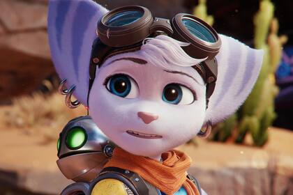 Una captura de Ratchet & Clank: RIft Apart, disponible para la PlayStation 5