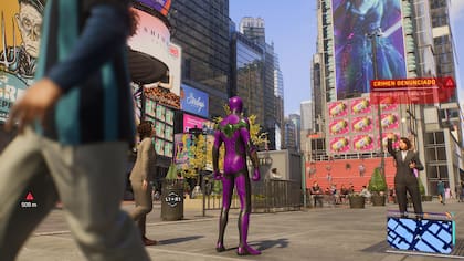 Una captura de Spider-man 2, el juego exclusivo de la PlayStation 5