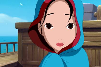 Una captura del film Empress Chung, coproducida entre animadores de las dos Coreas en 2004