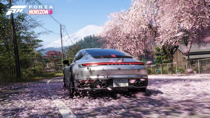 Una captura del Forza Horizon 6, que en esta edición está ambientado en Japón