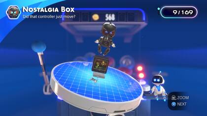 Una captura del juego Astro Bot