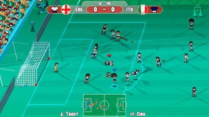 Una captura del juego Pixel Cup Soccer Ultimate