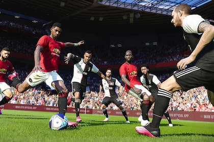 Una captura del PES 2021