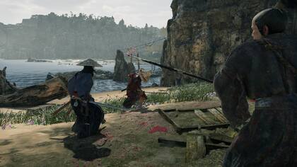 Una captura del Rise of the Ronin, que ya está disponible para PlayStation 5