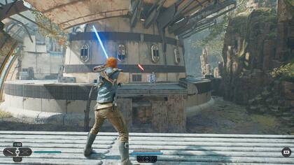 Una captura del Star Wars Jedi: Survivor, que estará disponible para PC y consolas el 28 de abril