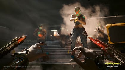 Una captura del videojuego Cyberpunk 2077: Phantom Liberty