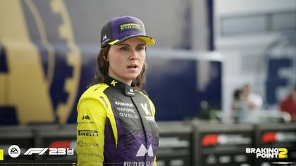 Una captura del videojuego F1 23