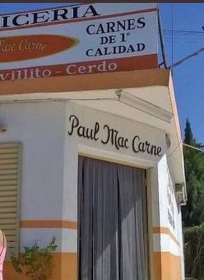 Una carnicería que se bautizó con el nombre del reconocido músico quien, irónicamente, es vegano