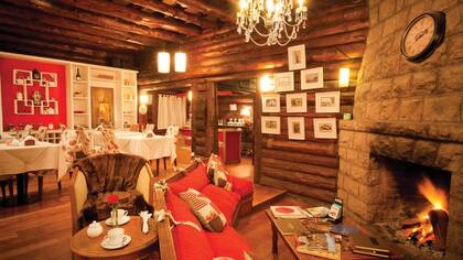 Una casa de té encantadora espera en la hostería Arrayán