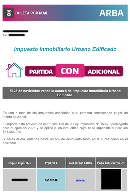 Una casa en un barrio cerrado de San Fernando deberá pagar más de $365.000